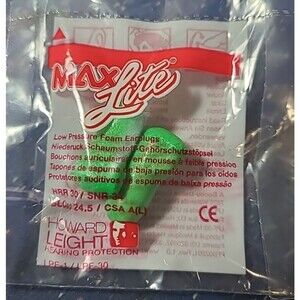 46 Pair Howard Leight Max Lite Foam Ear plugs Earplugs LPF-1/LPF-30